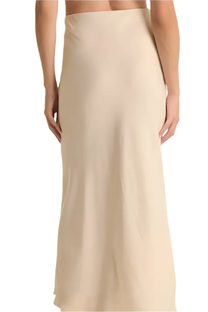 EUROPA LUXE SHEEN MIDI SKIRT