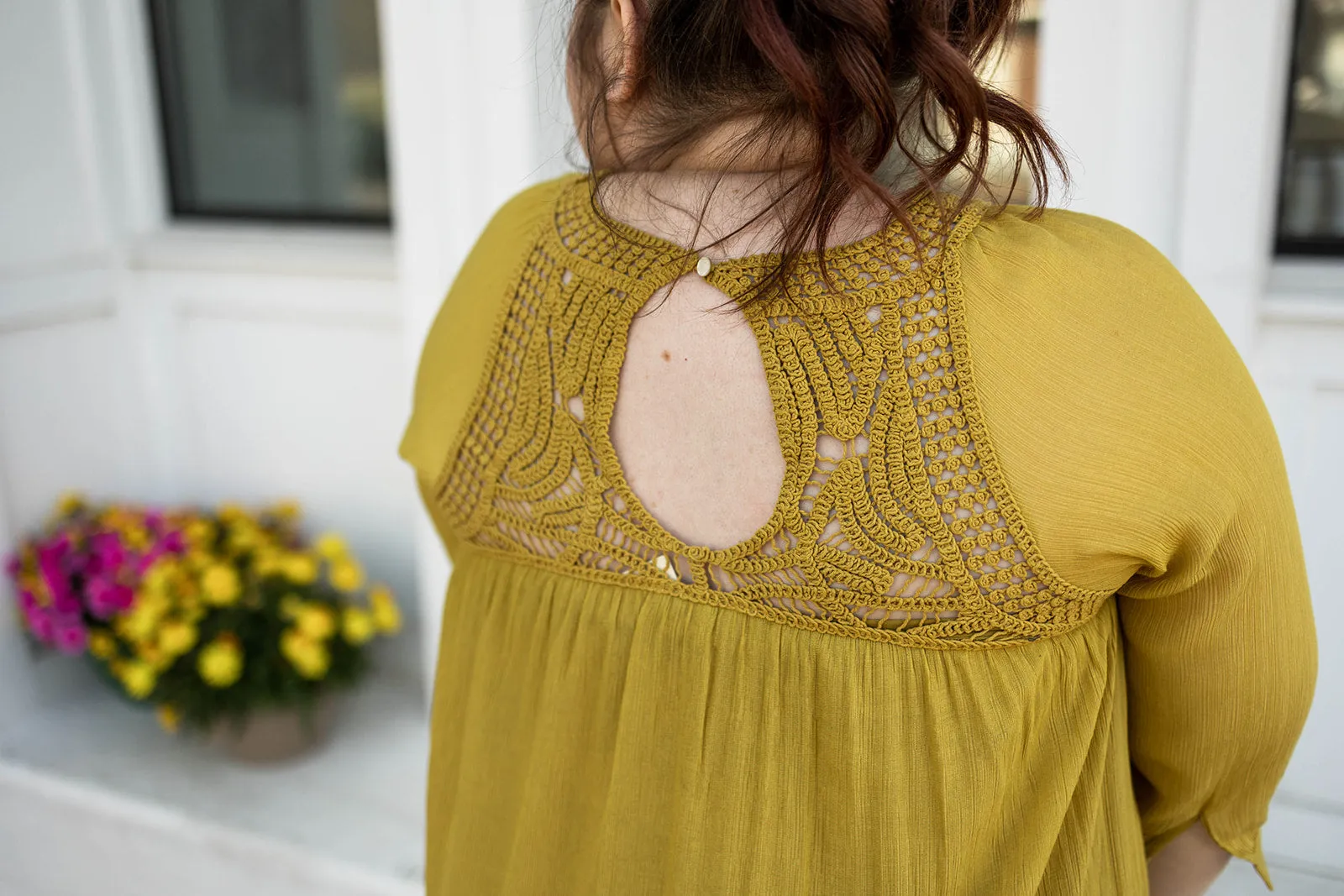 evangeline dress in yellow