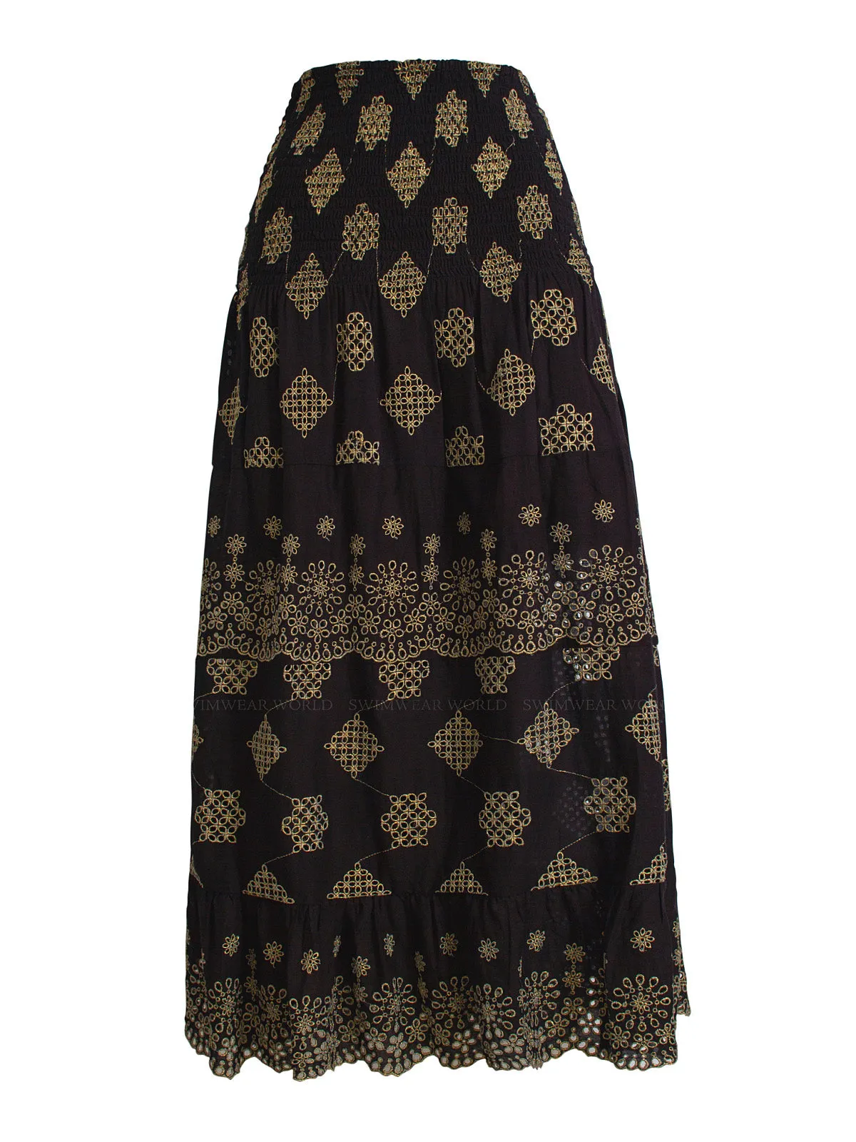 Evie Smocked Cover Up ::RET