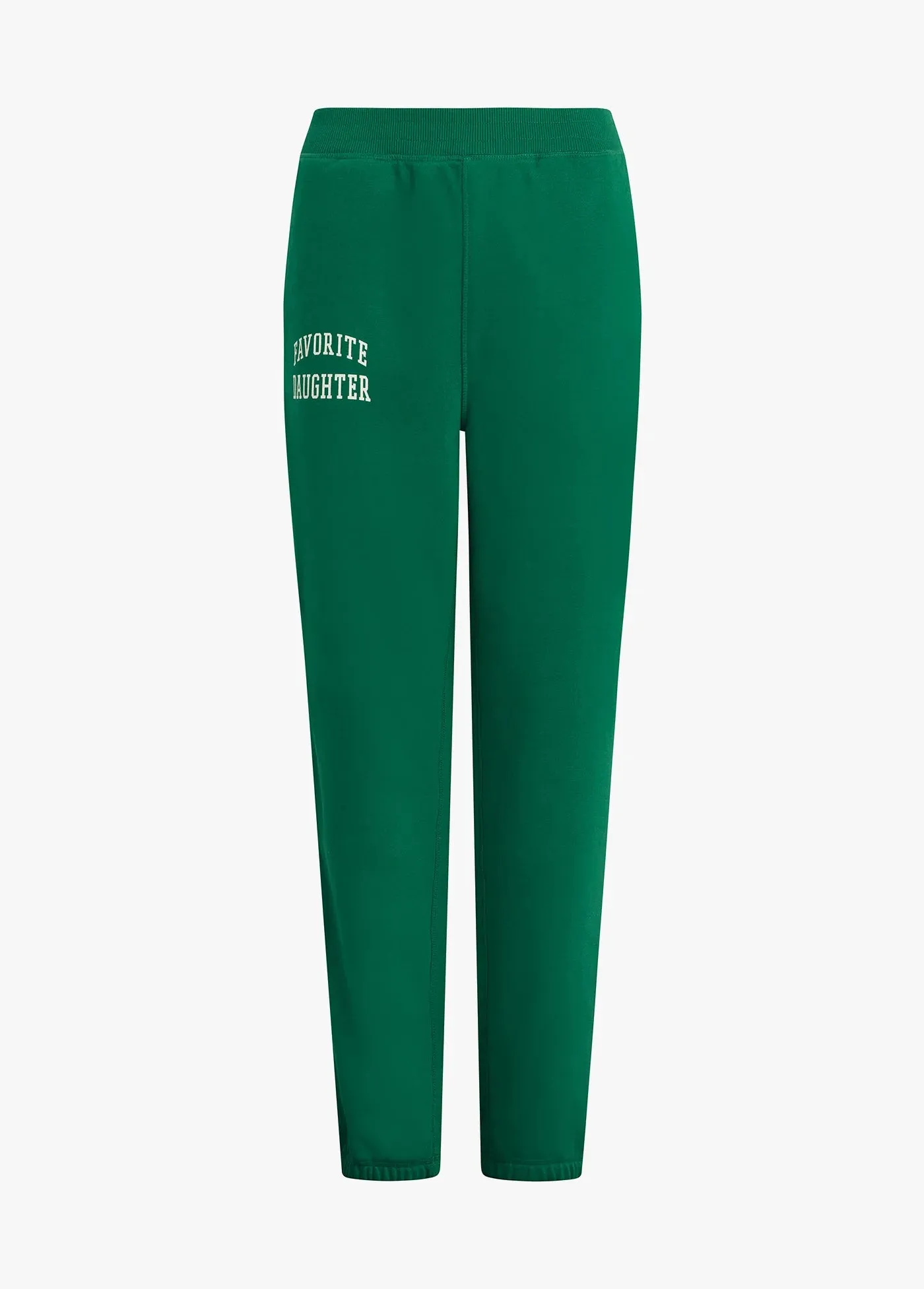 Favorite Daughter Logo Jogger Emerald