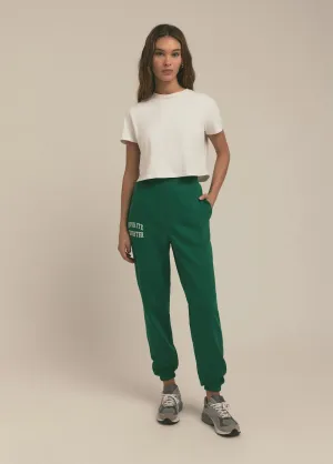 Favorite Daughter Logo Jogger Emerald