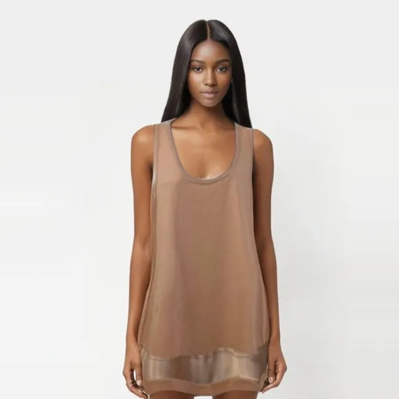 Fenty Puma by Rihanna  &quot;Pleated Hem&quot; Mini Dress