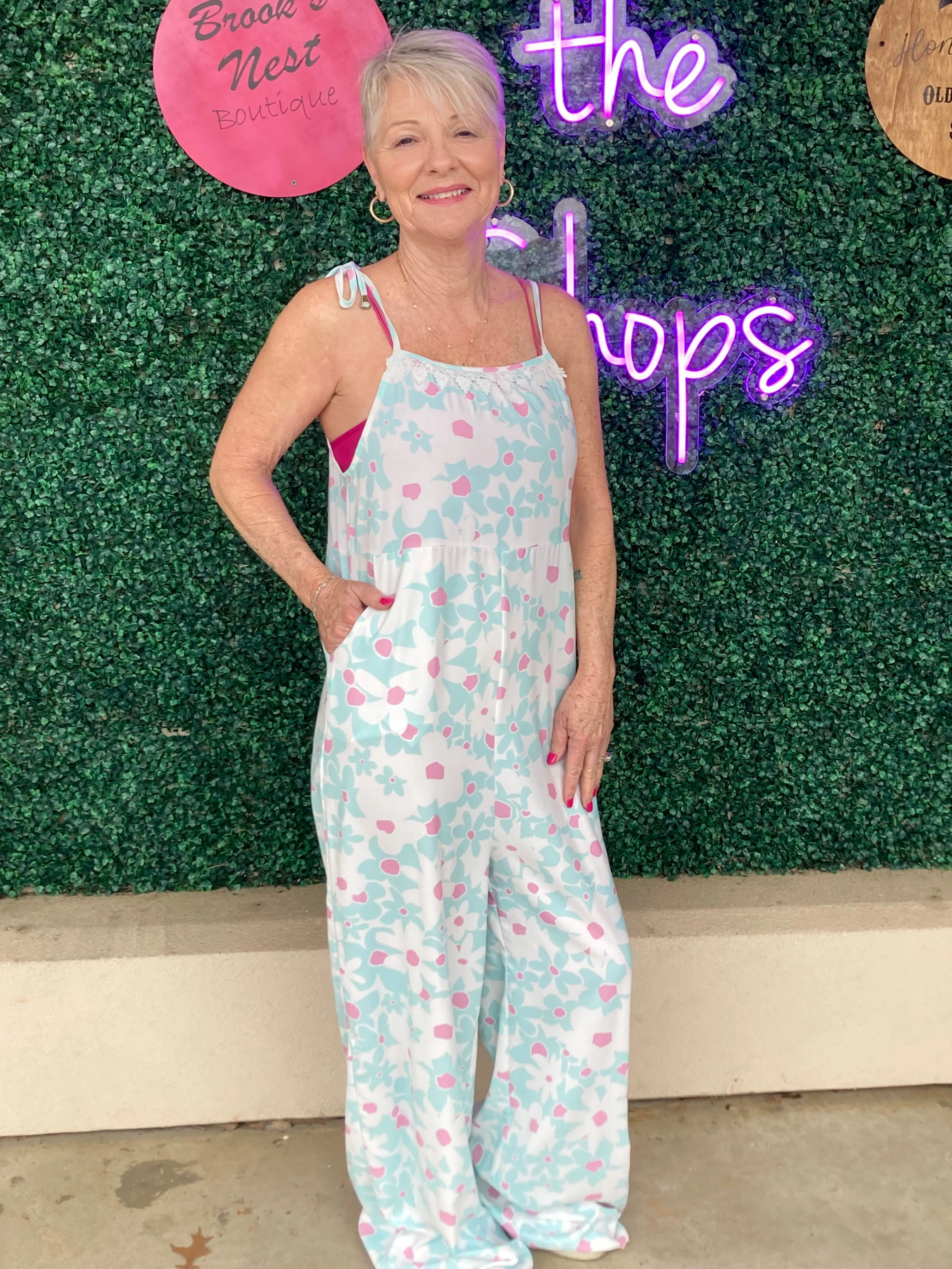 Floral Lacey Jumpsuit