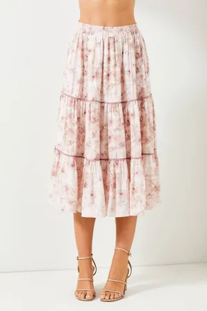 Flourished Floral Skirt
