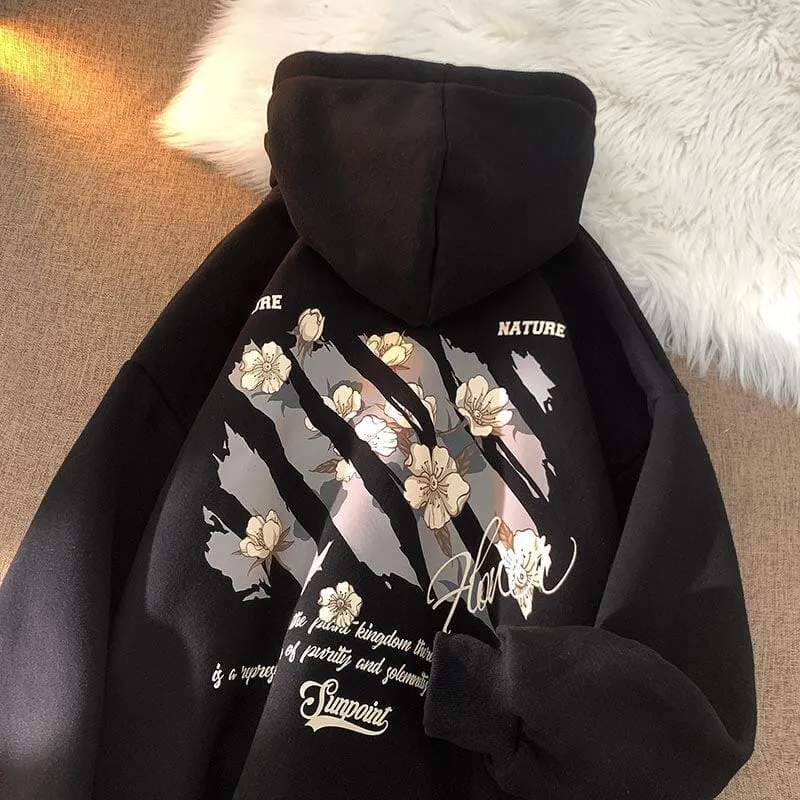 Flower Unisex Hoodie Sweater SD2107