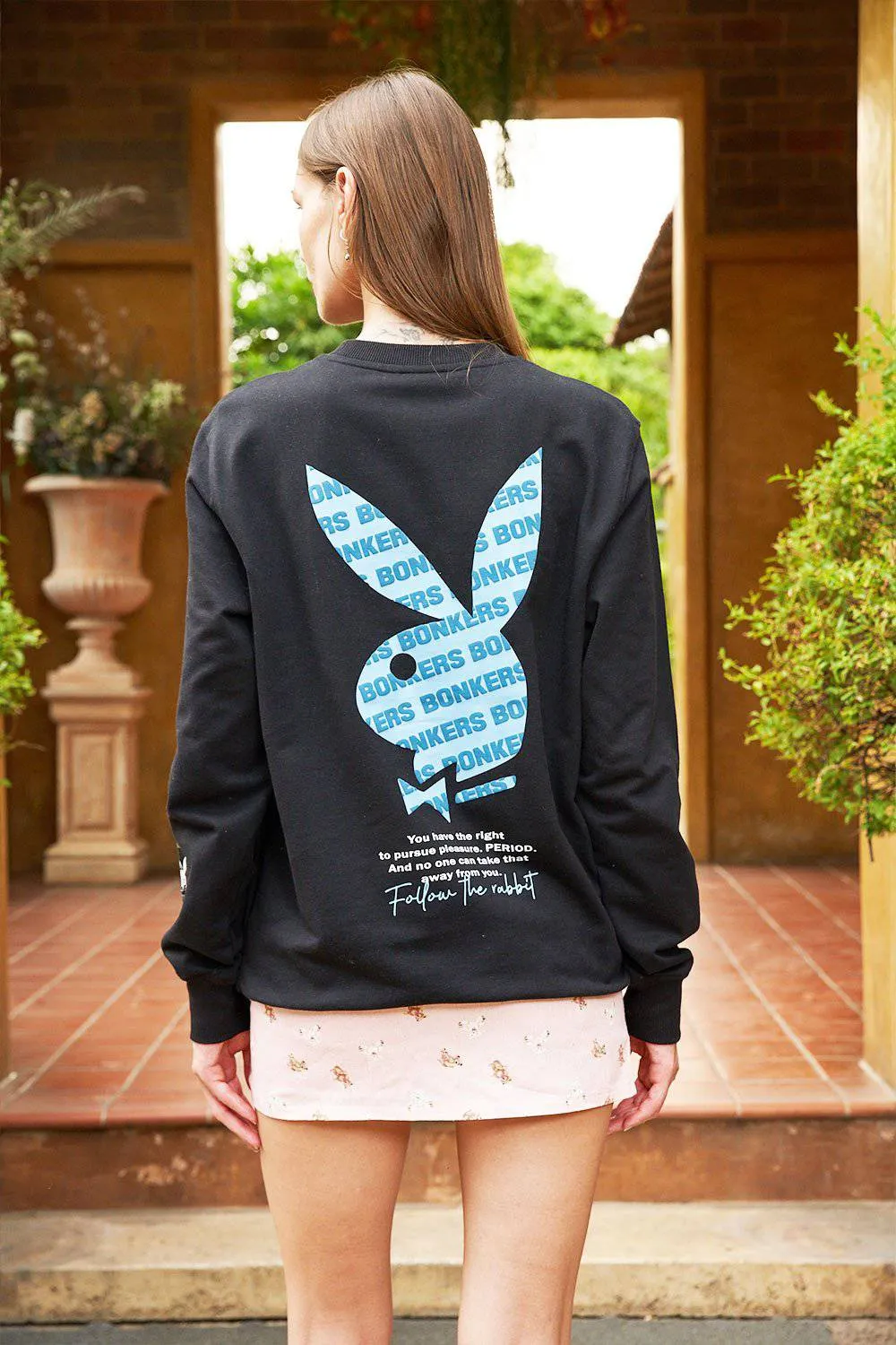 Follow The Rabbit Oversized Sweatshirt