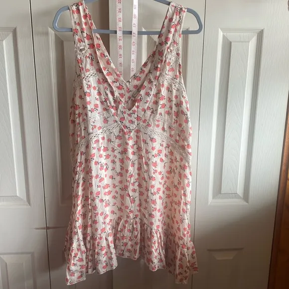 Free People Intimately NWT Let It Happen Sleeveless V-neck     Slip Dress medium