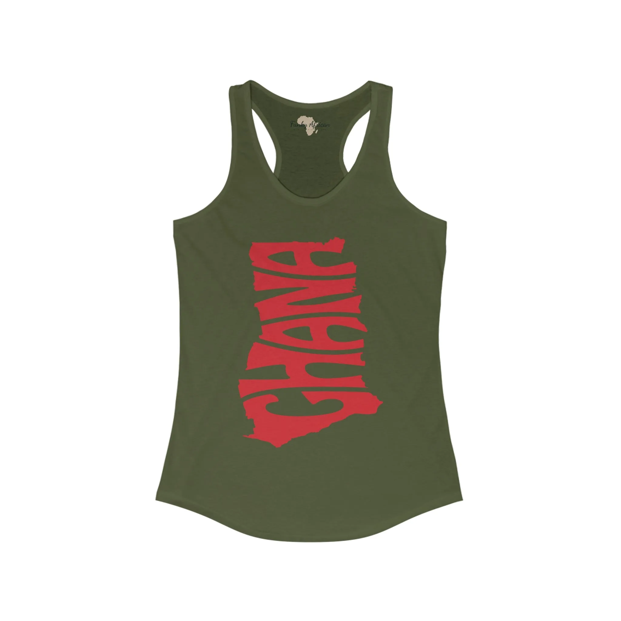 Ghana Women's Racerback Tank