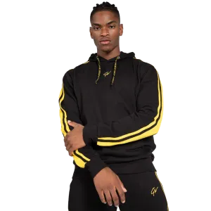 Gorilla Wear Banks Oversized Hoodie - Black/Yellow