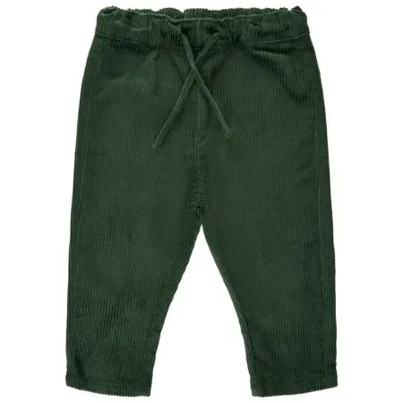 Green Corduroy Joggers