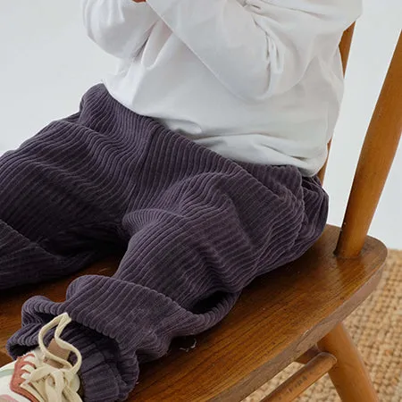 Grey Corduroy Joggers - Retired