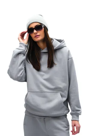 Grey Wear A Hug Oversized Hoodie