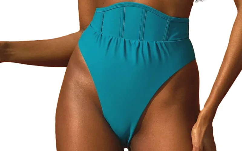 Gura Corset Waist Bikini ::RET
