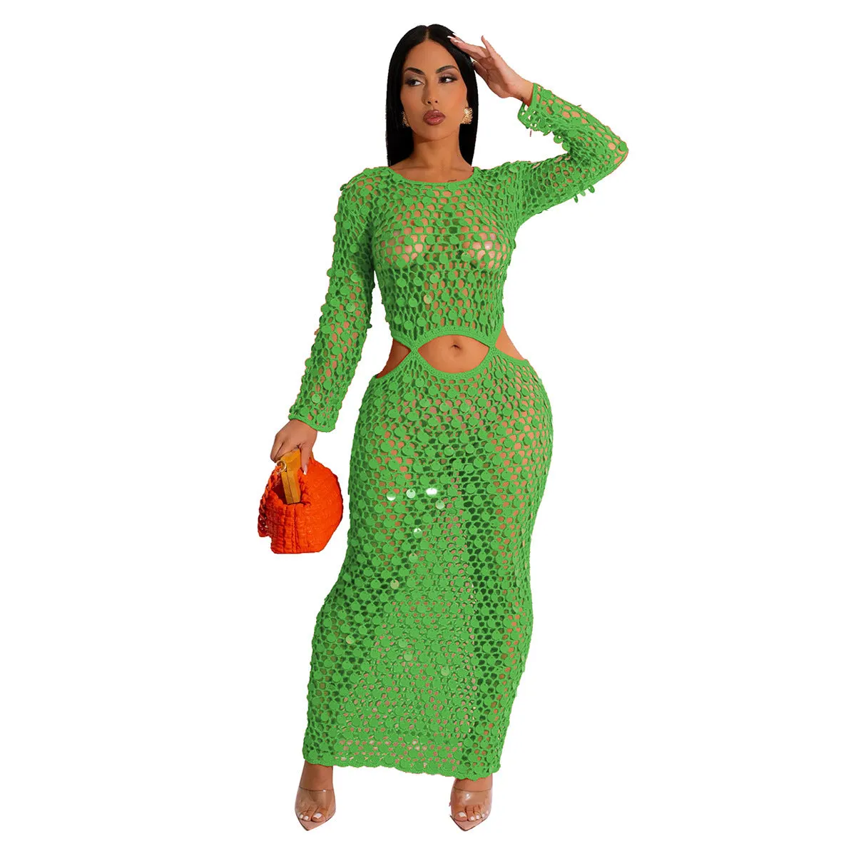 Handmade Knit Swimwear Cover Up