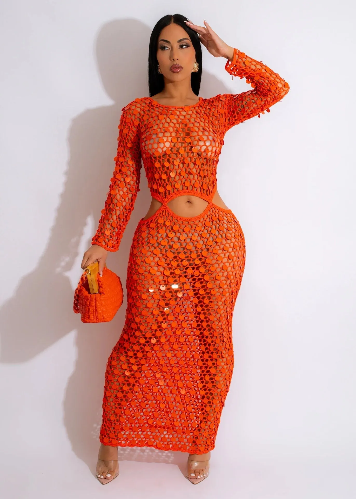 Handmade Knit Swimwear Cover Up
