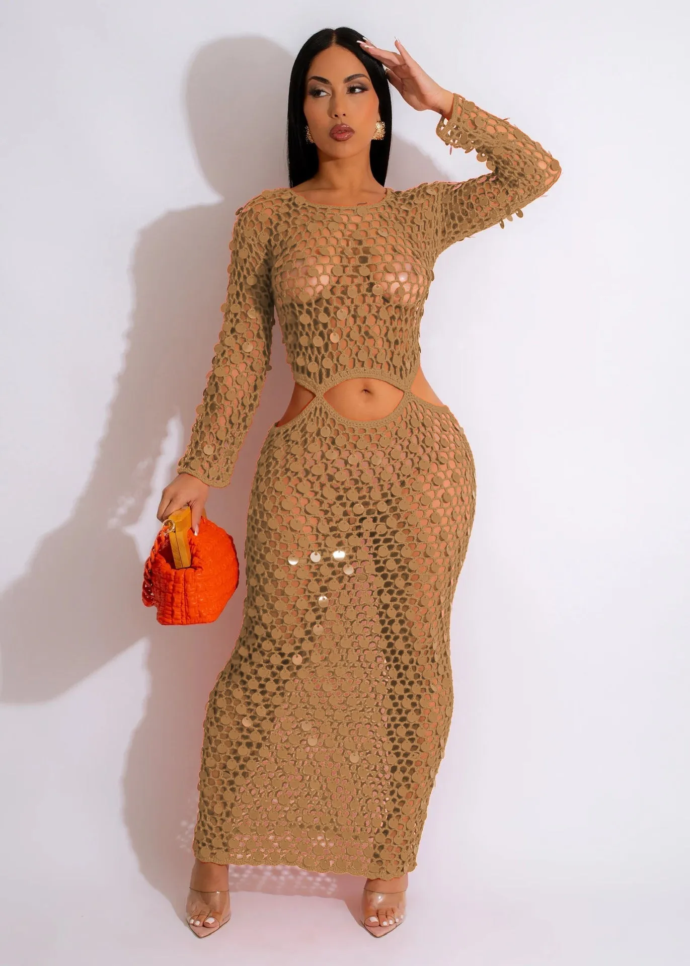 Handmade Knit Swimwear Cover Up