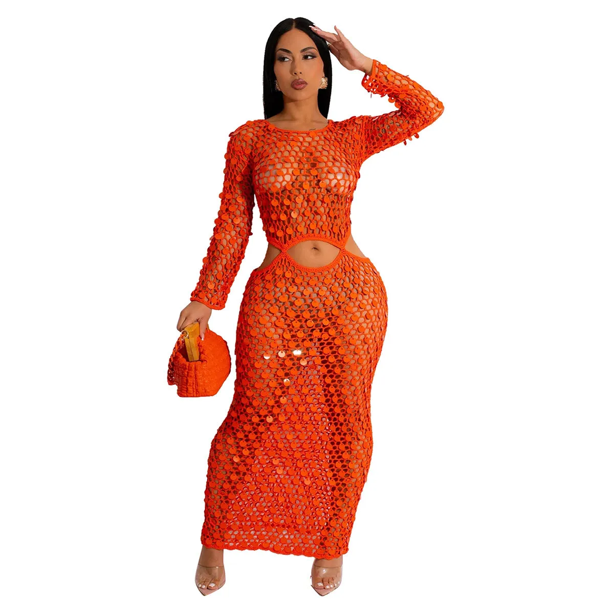 Handmade Knit Swimwear Cover Up