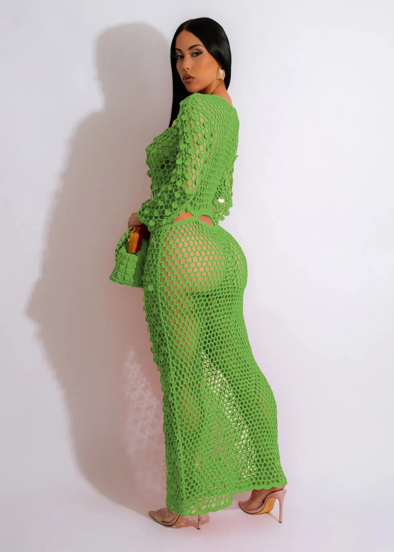 Handmade Knit Swimwear Cover Up
