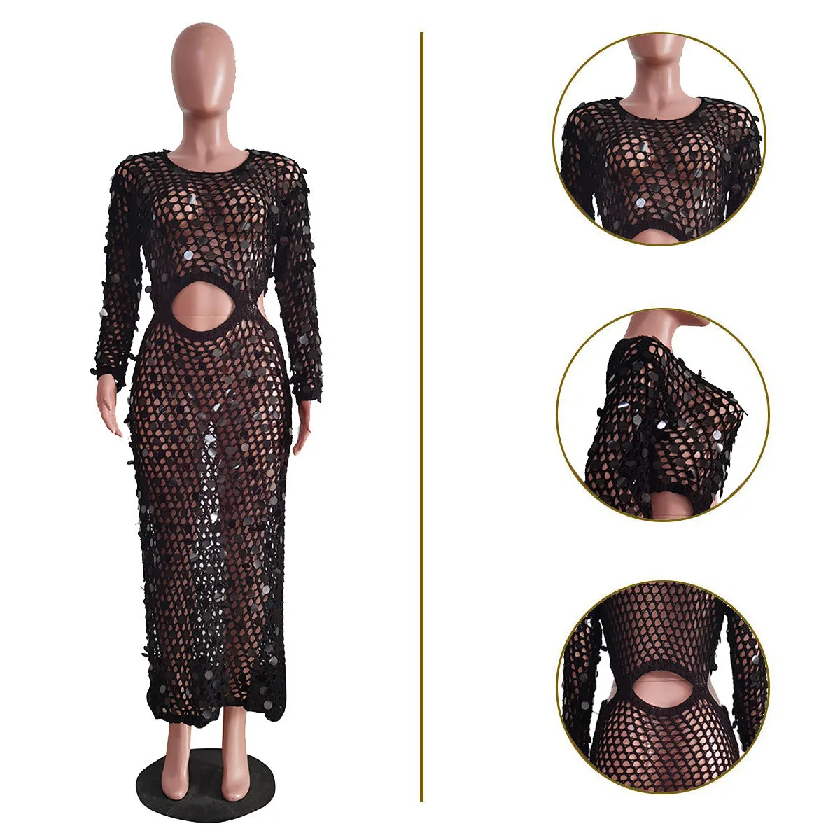 Handmade Knit Swimwear Cover Up