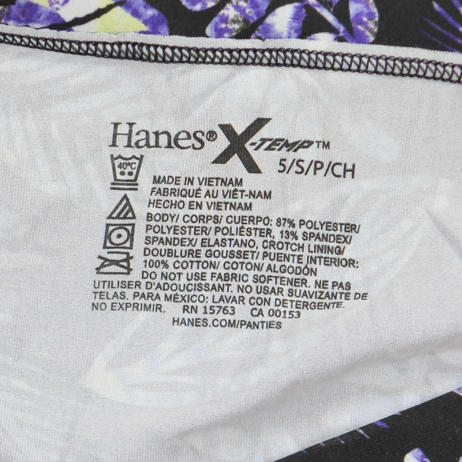 Hanes Premium 4pk Cool & Comfortable Microfiber Briefs With X-Temp Colors Vary S