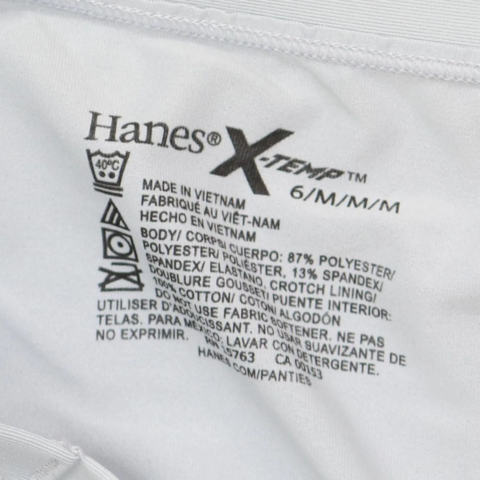 Hanes Premium Women's 4pk Bikini Underwear Briefs I442AS Colors May Vary M