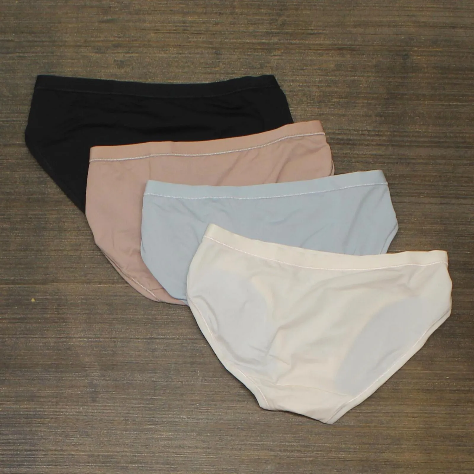 Hanes Premium Women's 4pk Bikini Underwear Briefs I442AS Colors May Vary M