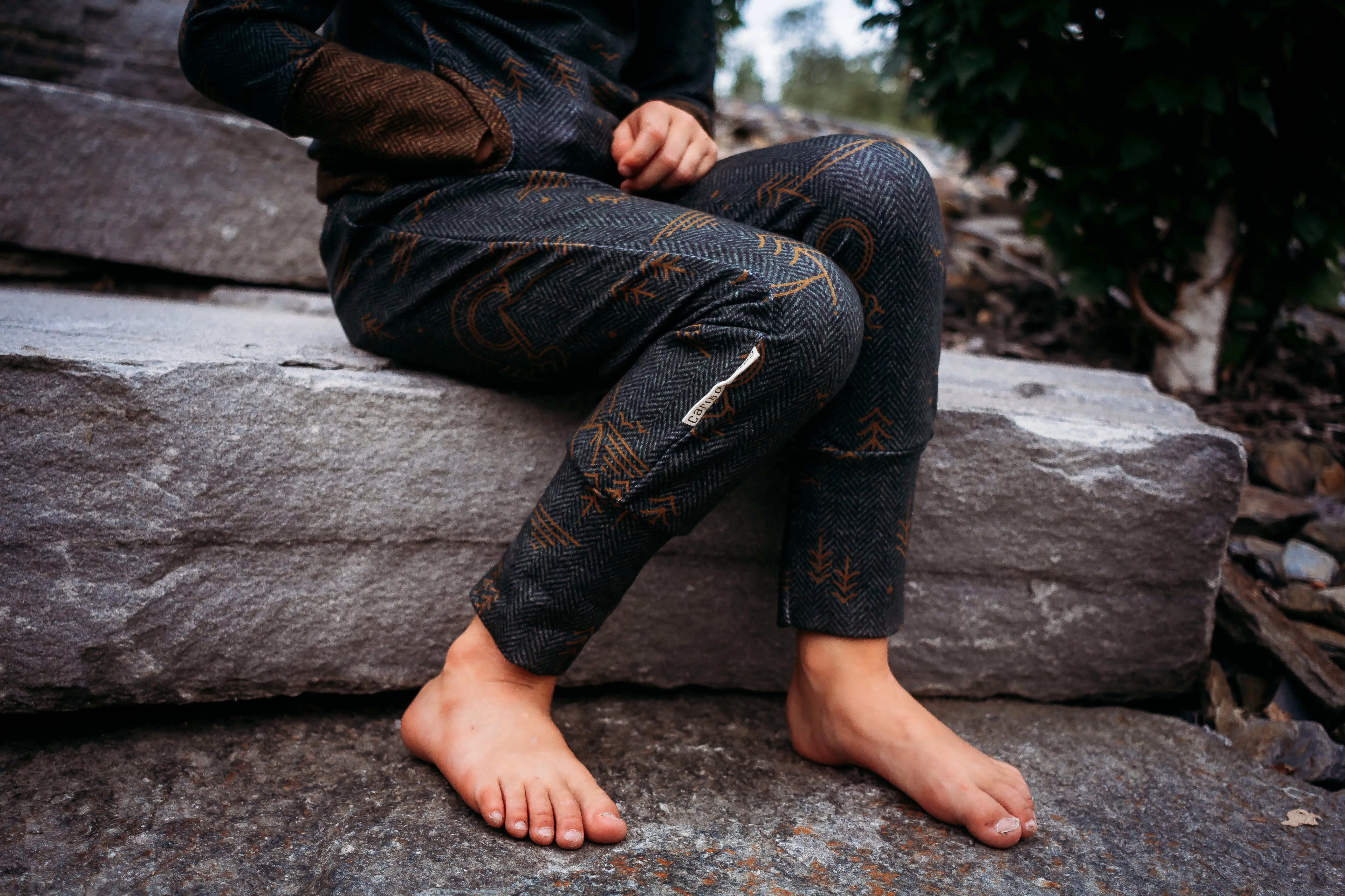 Herringbone Mountain Bamboo Joggers