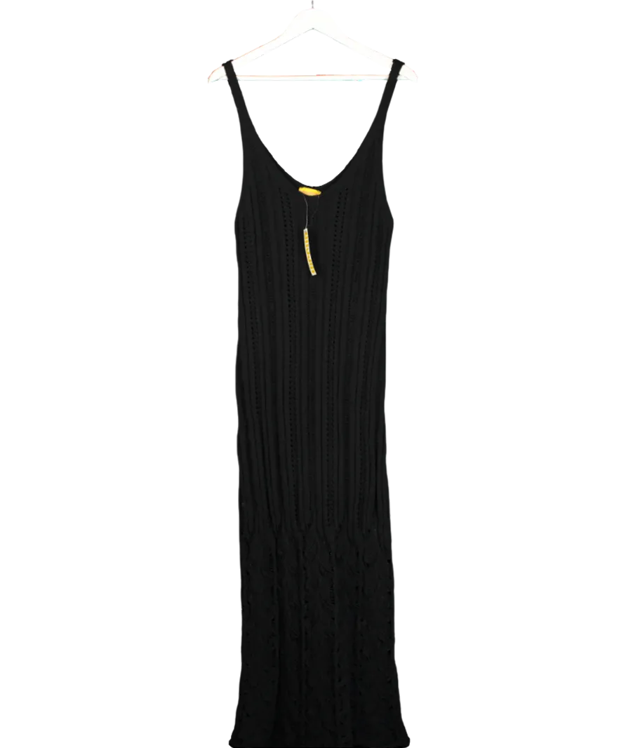 Hiccup Black Cover Up Dress UK S