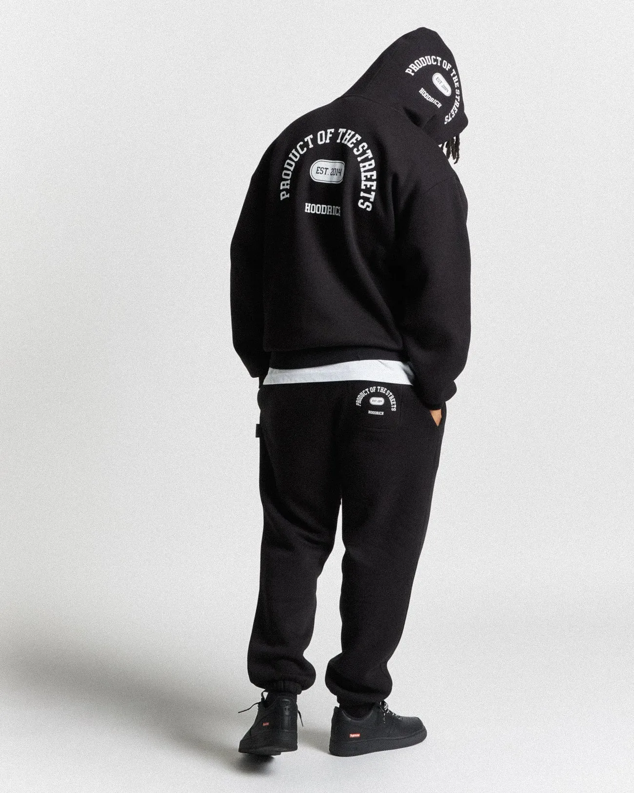 Hoodrich Og Phoenix Oth Hoodie Black/White/Marsred