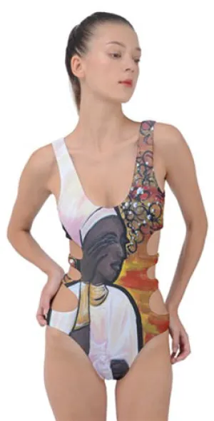 Iba Side Cut Out One-Piece Swimsuit