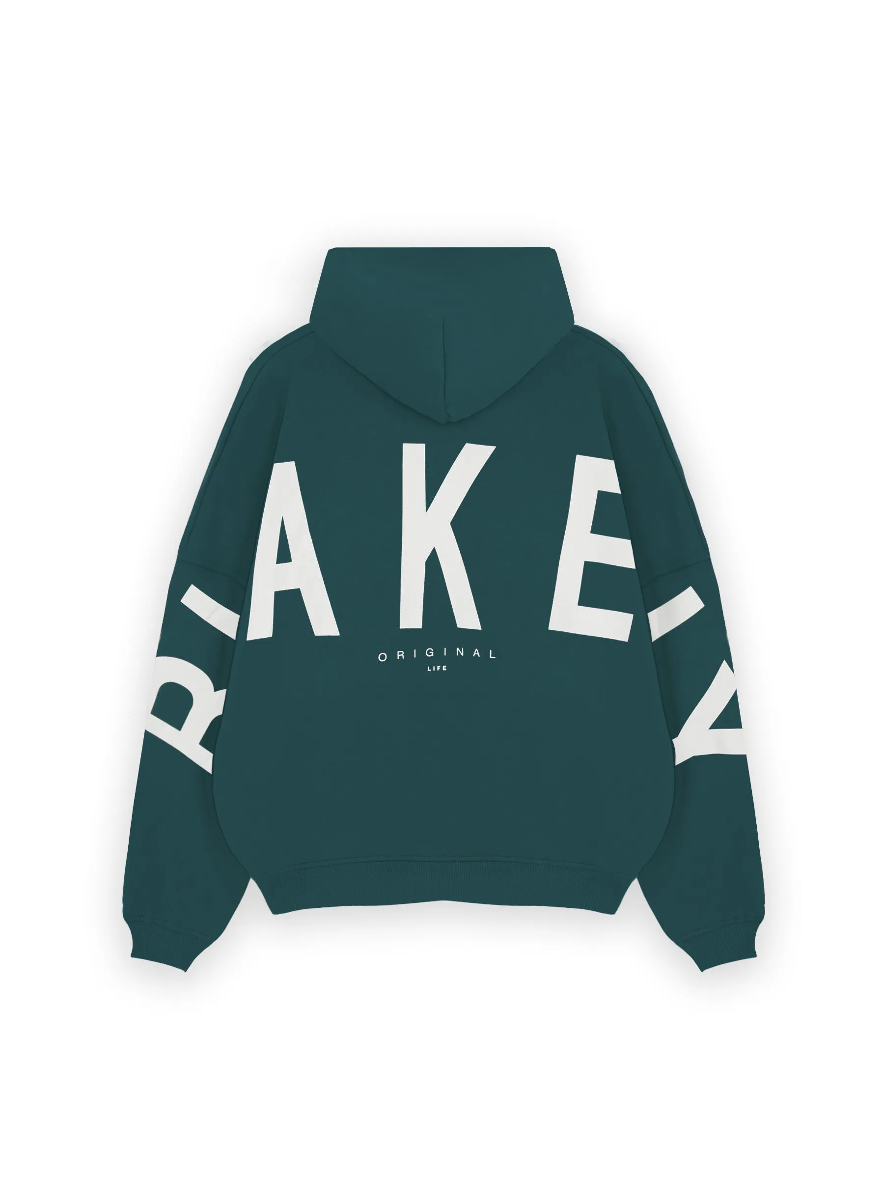 Idris Oversized Hoodie - Pine Green