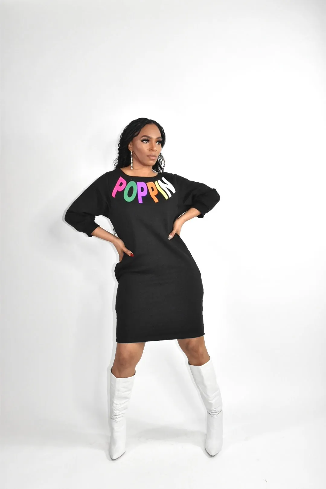 I’m POPPIN Up Sweat Dress