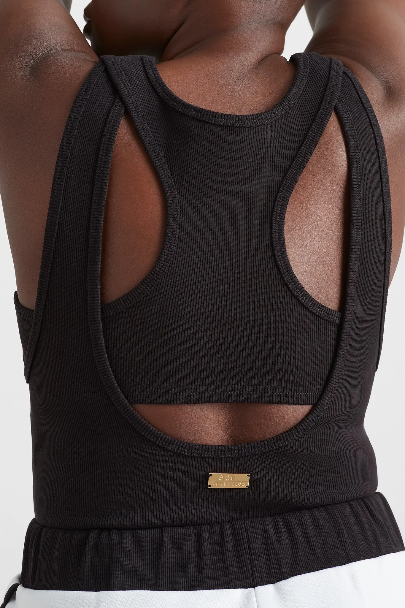 Interlock Ribbed Crop Tank 142