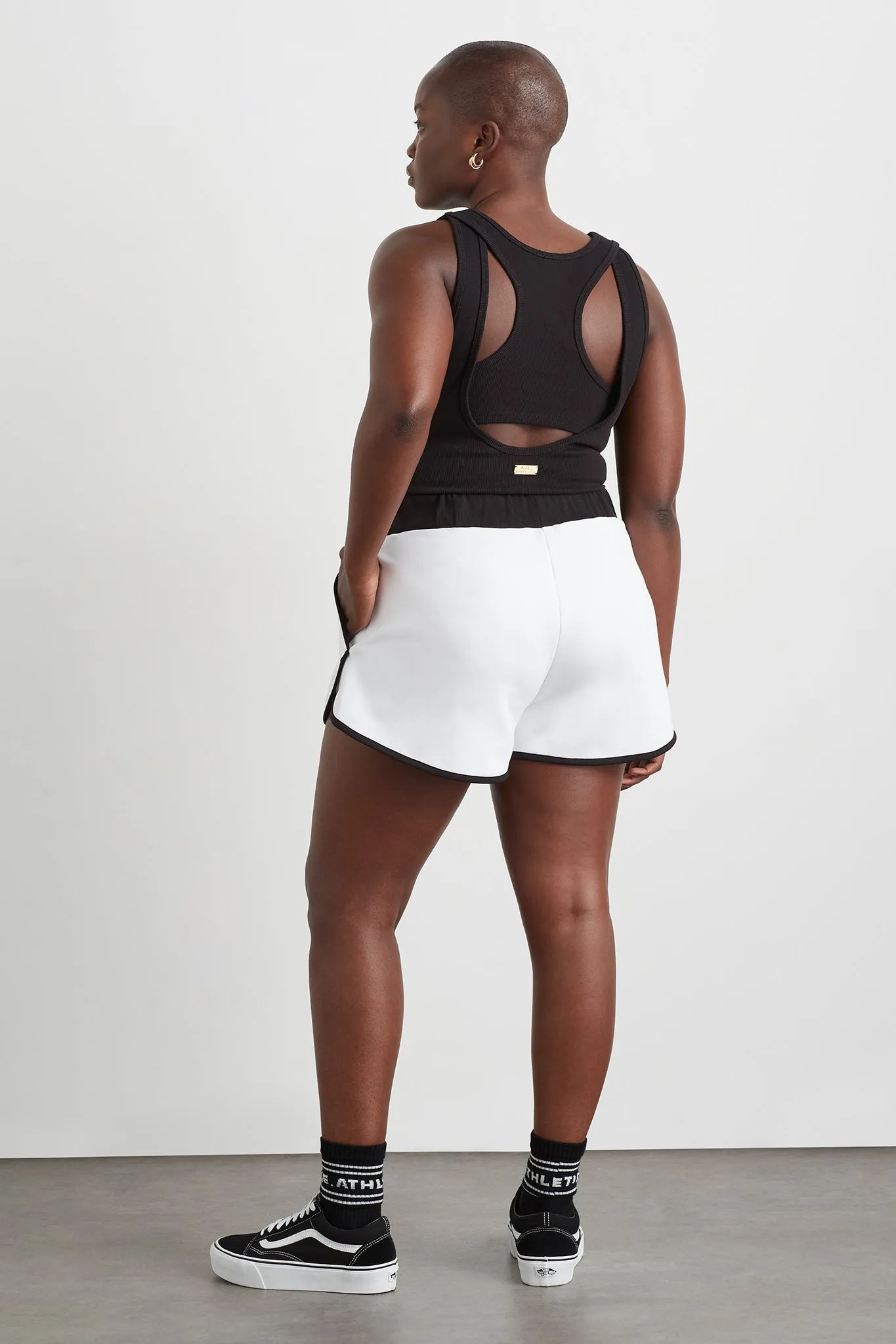 Interlock Ribbed Crop Tank 142