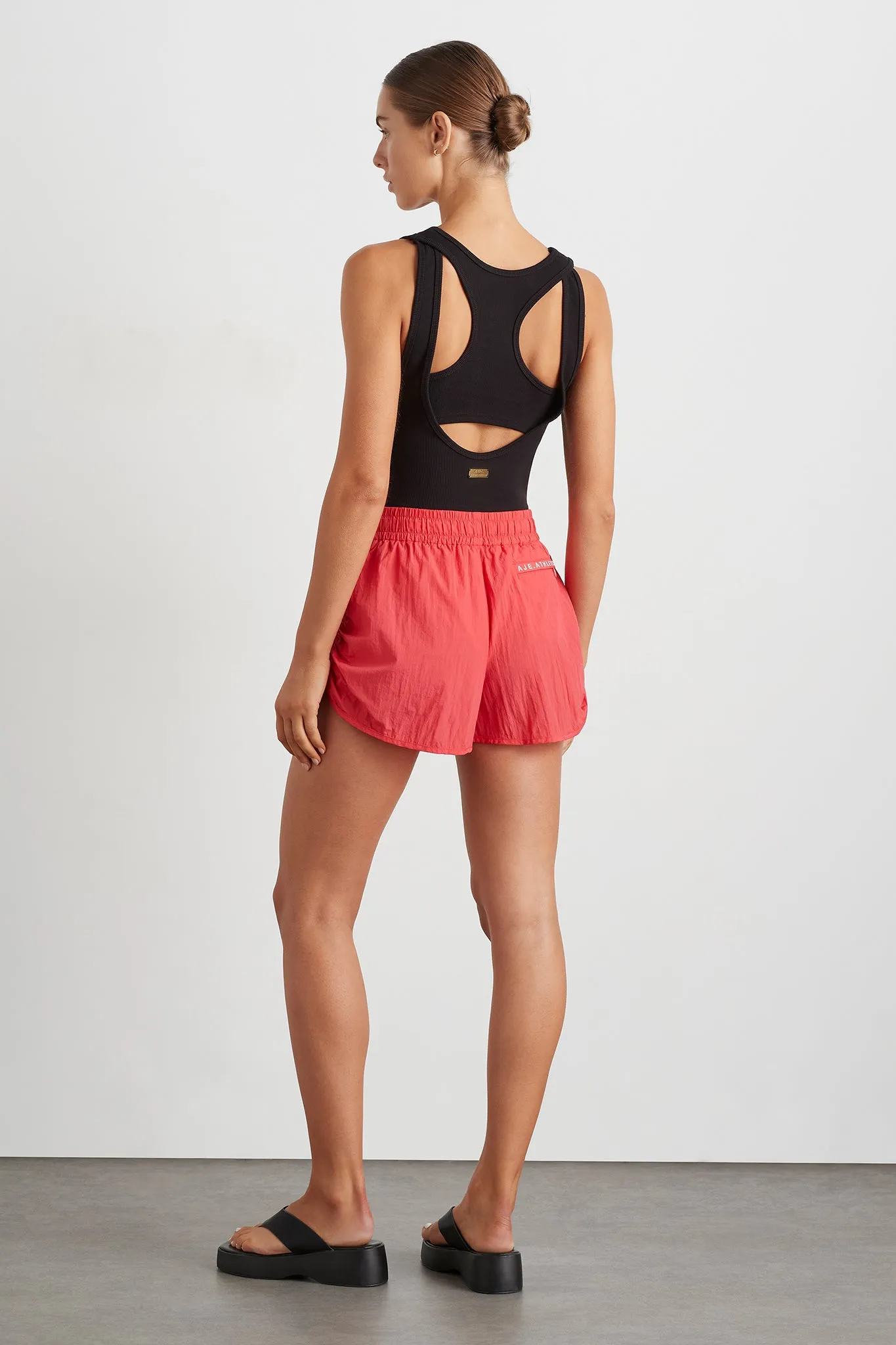 Interlock Ribbed Crop Tank 142