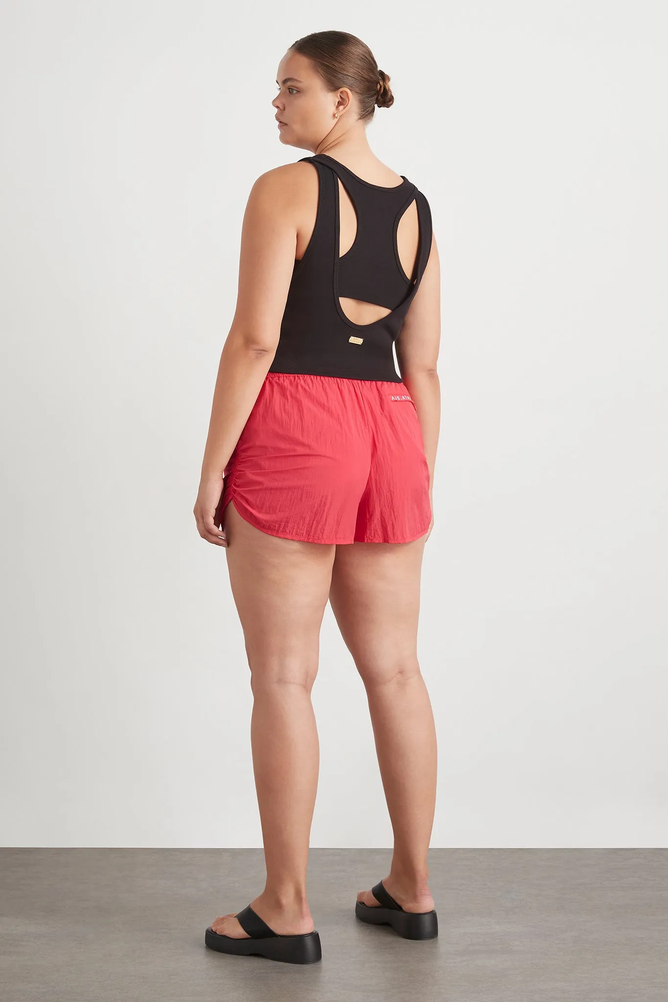 Interlock Ribbed Crop Tank 142