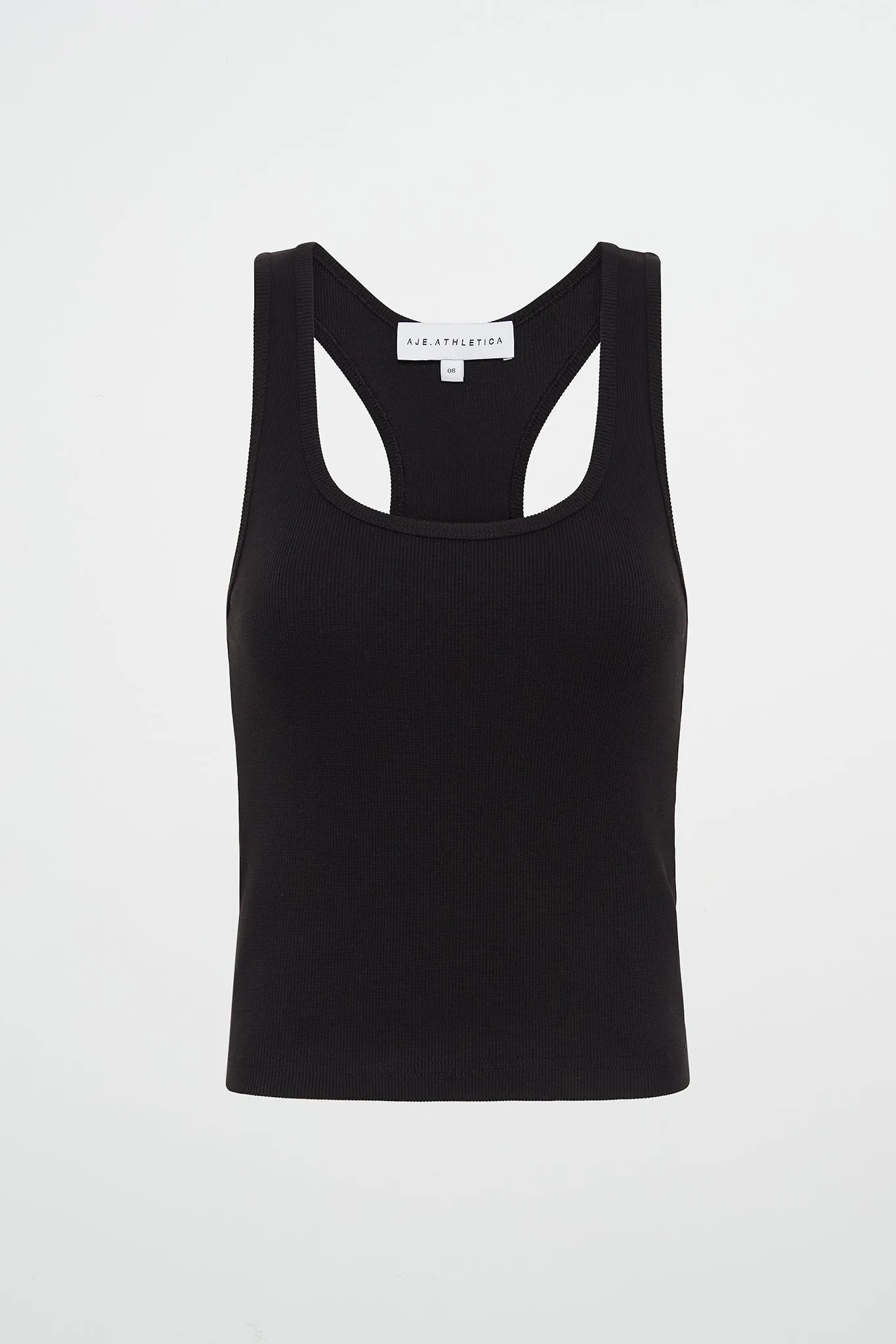 Interlock Ribbed Crop Tank 142