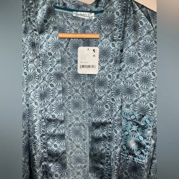 Intimately by Free People Oasis House Robe NWT Size M/L Stone Combo