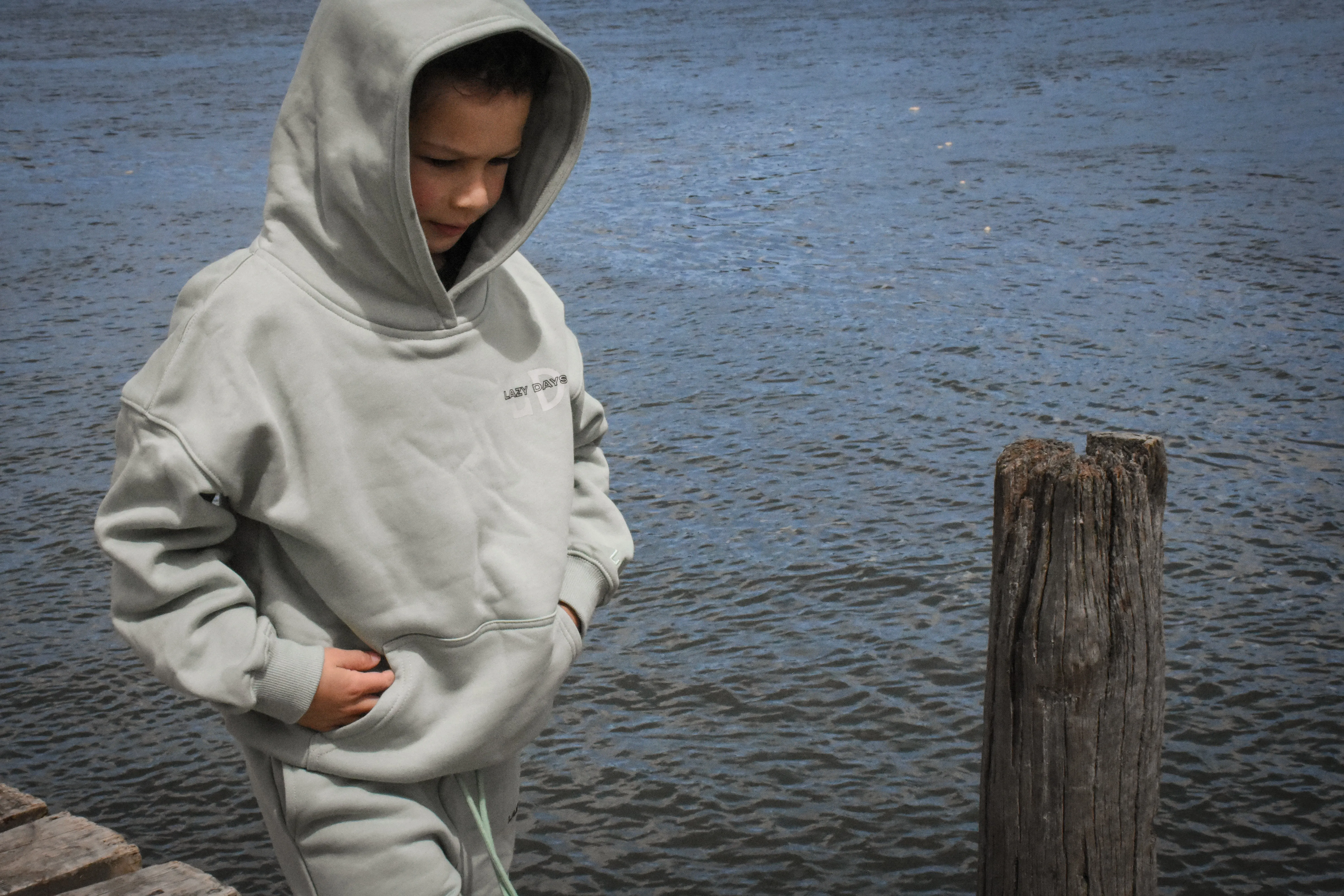 Junior Lazy Days Cozy hoodies GREEN