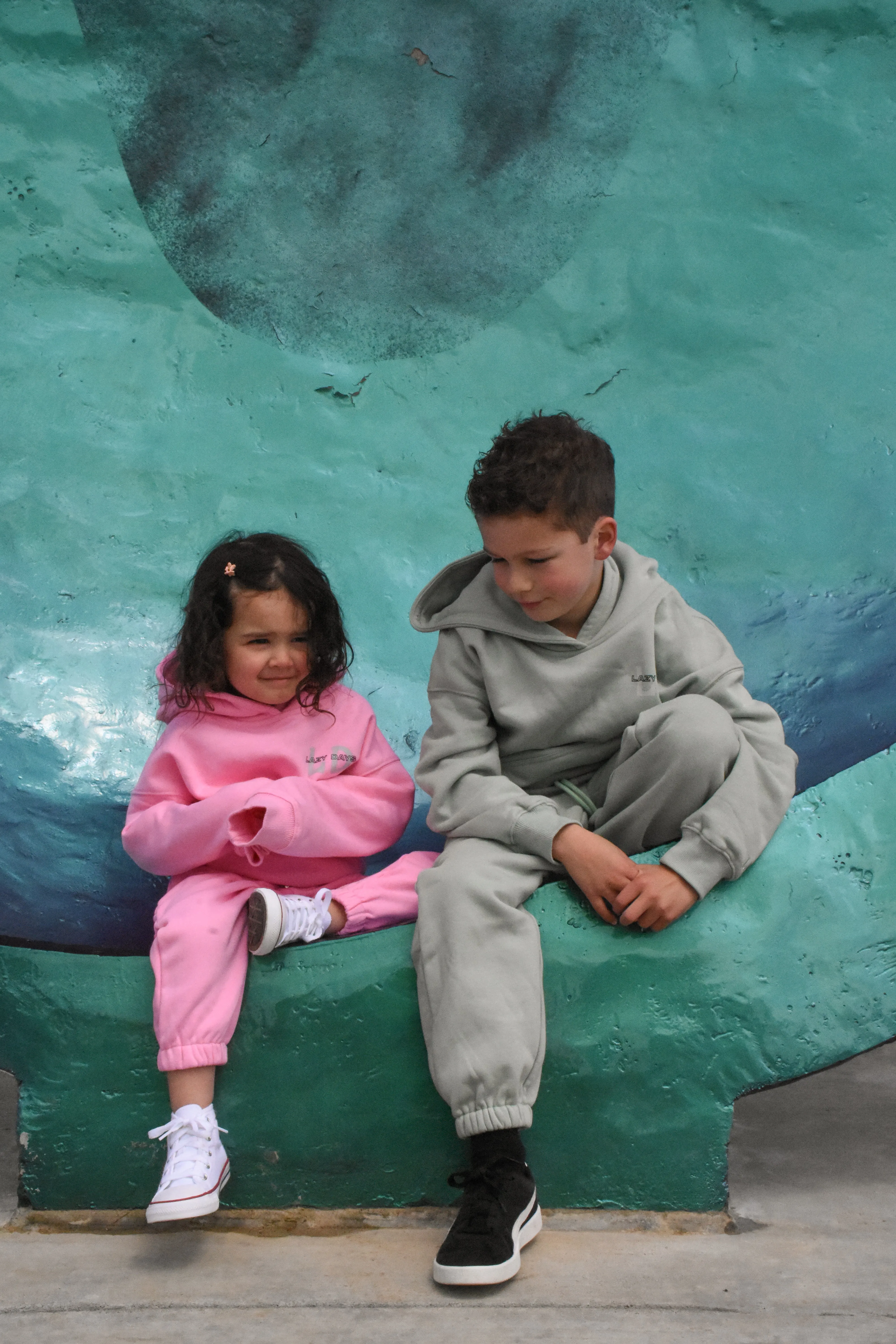 Junior Lazy Days Cozy hoodies GREEN