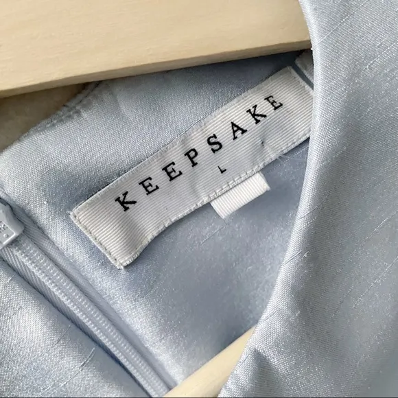 Keepsake X UO Light Blue Mini Dress