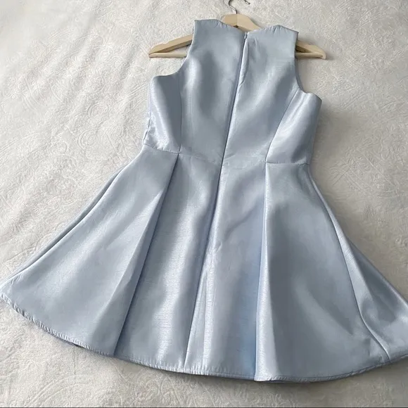 Keepsake X UO Light Blue Mini Dress