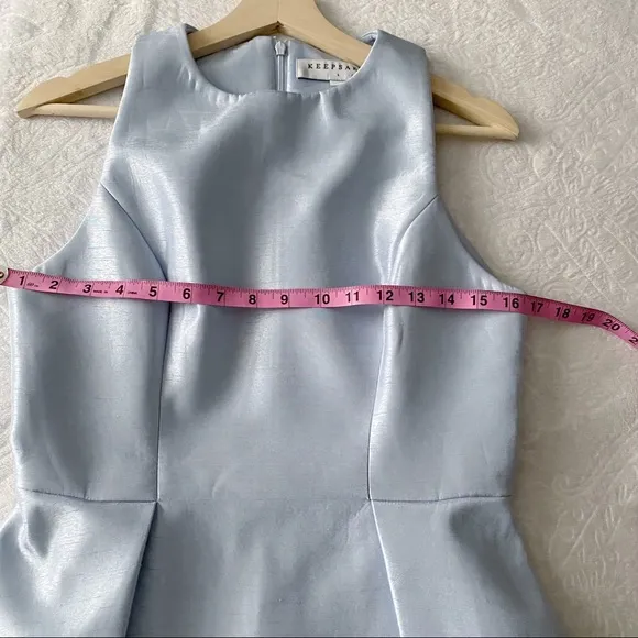 Keepsake X UO Light Blue Mini Dress