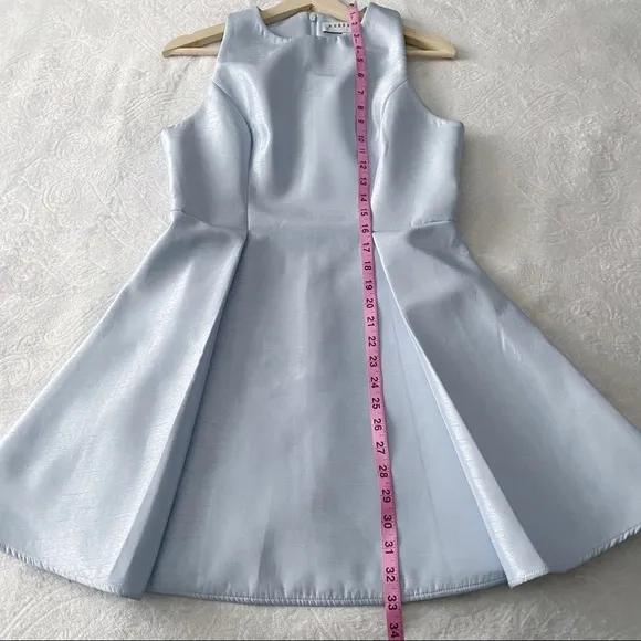 Keepsake X UO Light Blue Mini Dress