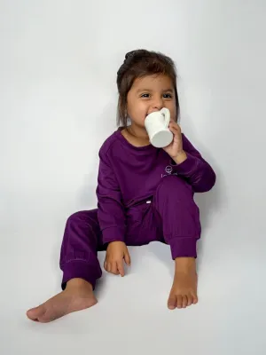 Kid's Mulberry Jogger Set