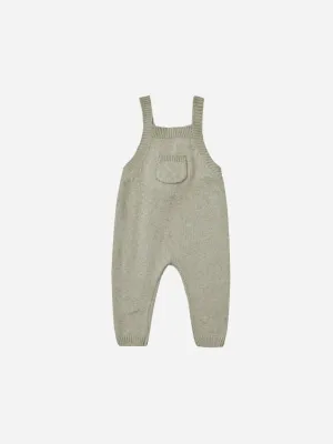 Knit Overalls || Sage