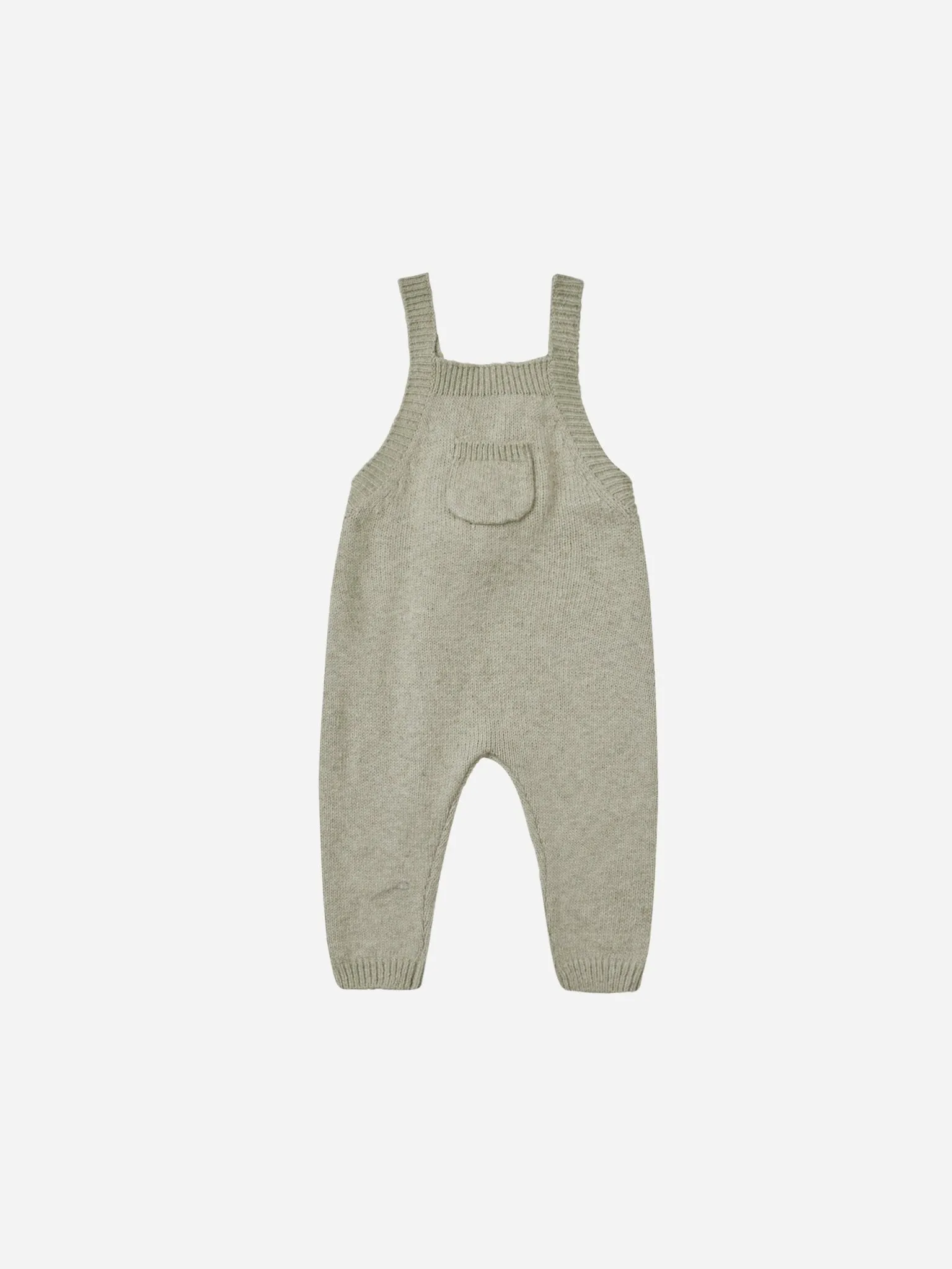 Knit Overalls || Sage