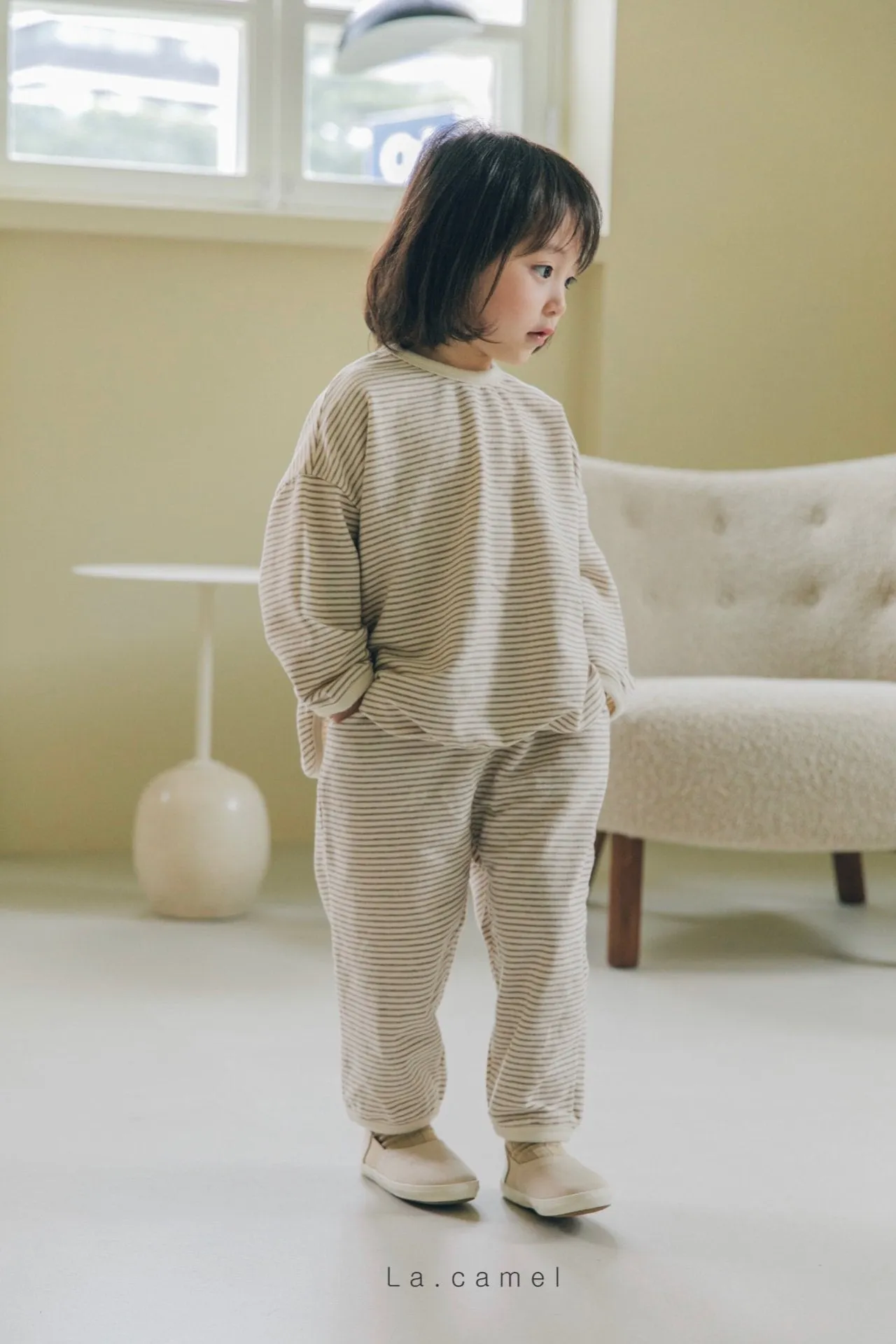 La Camel Stripe Bono Set