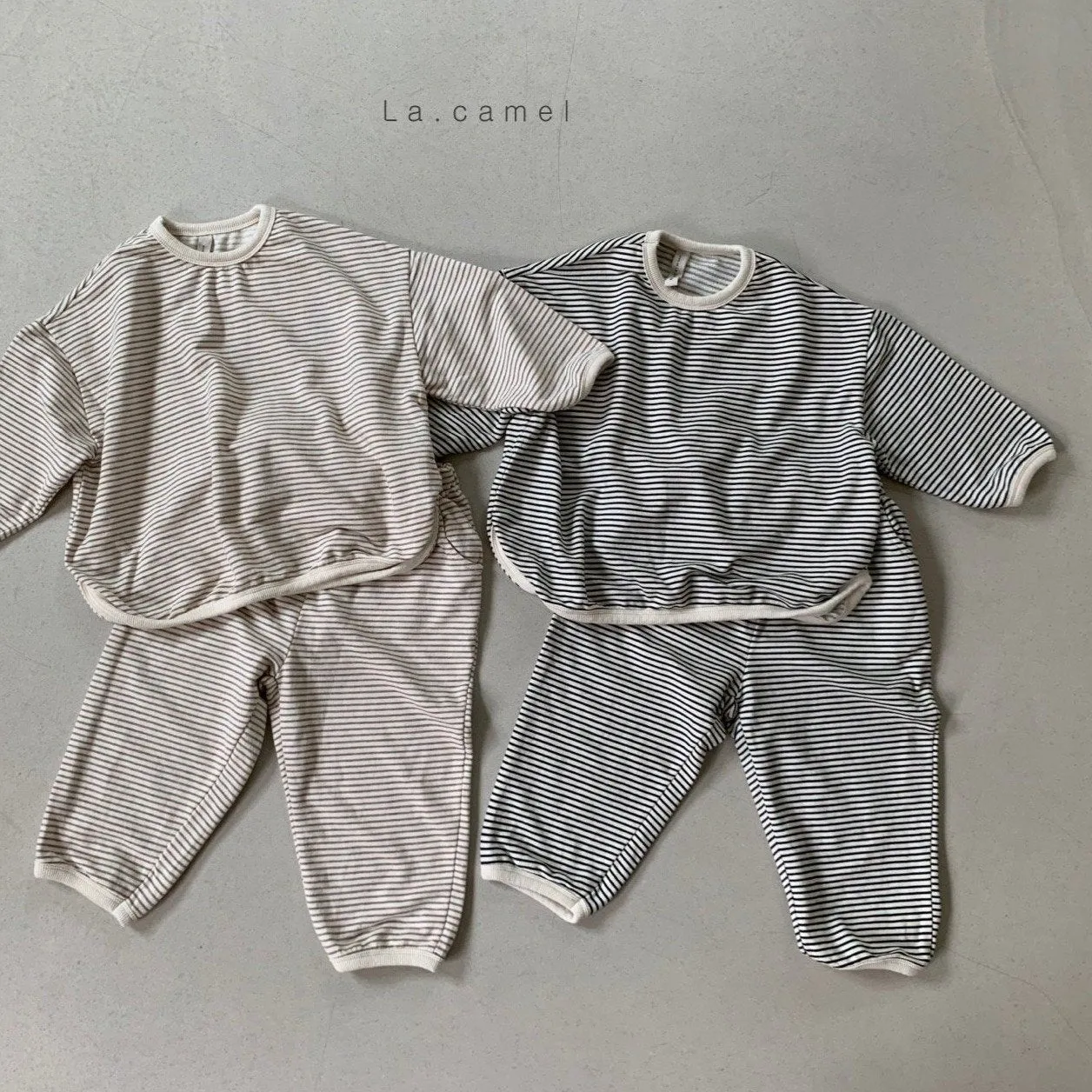 La Camel Stripe Bono Set