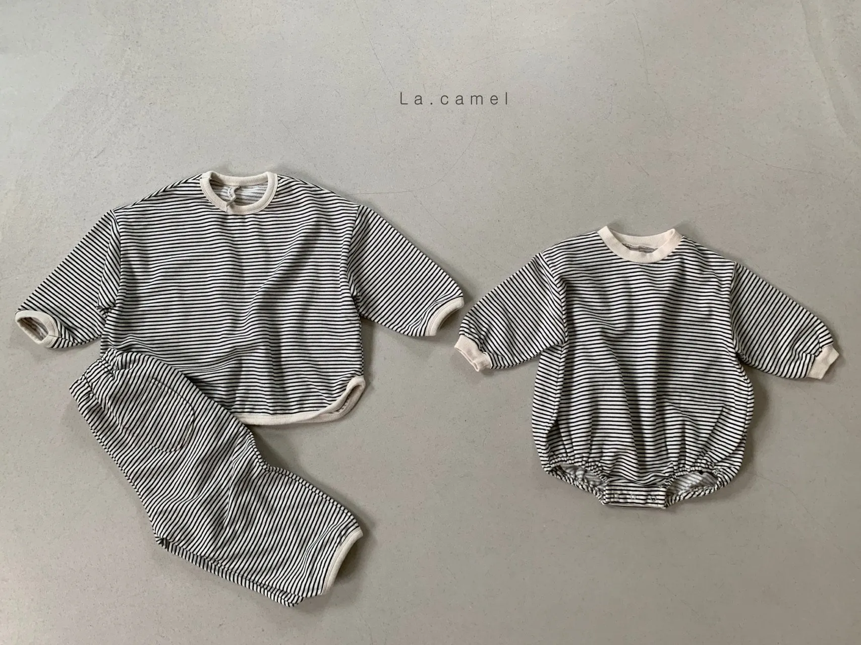 La Camel Stripe Bono Set